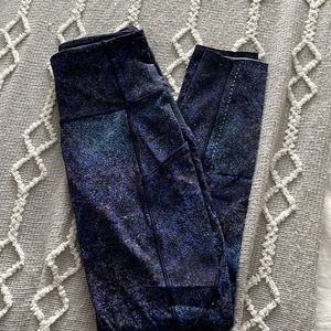 Lululemon fast and free leggings; 25”